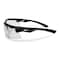 Radians Thraxus, Safety Glasses, IQuity AntiFog & Anti-Scratch, Clear Lens, Black Frame, Half-Frame TXC1-13ID - alternate 4